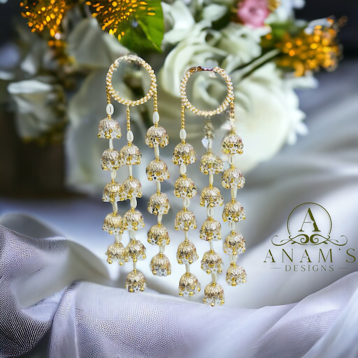 Very Lightweight & Trendy Bridal Kaleere Set (One Size)