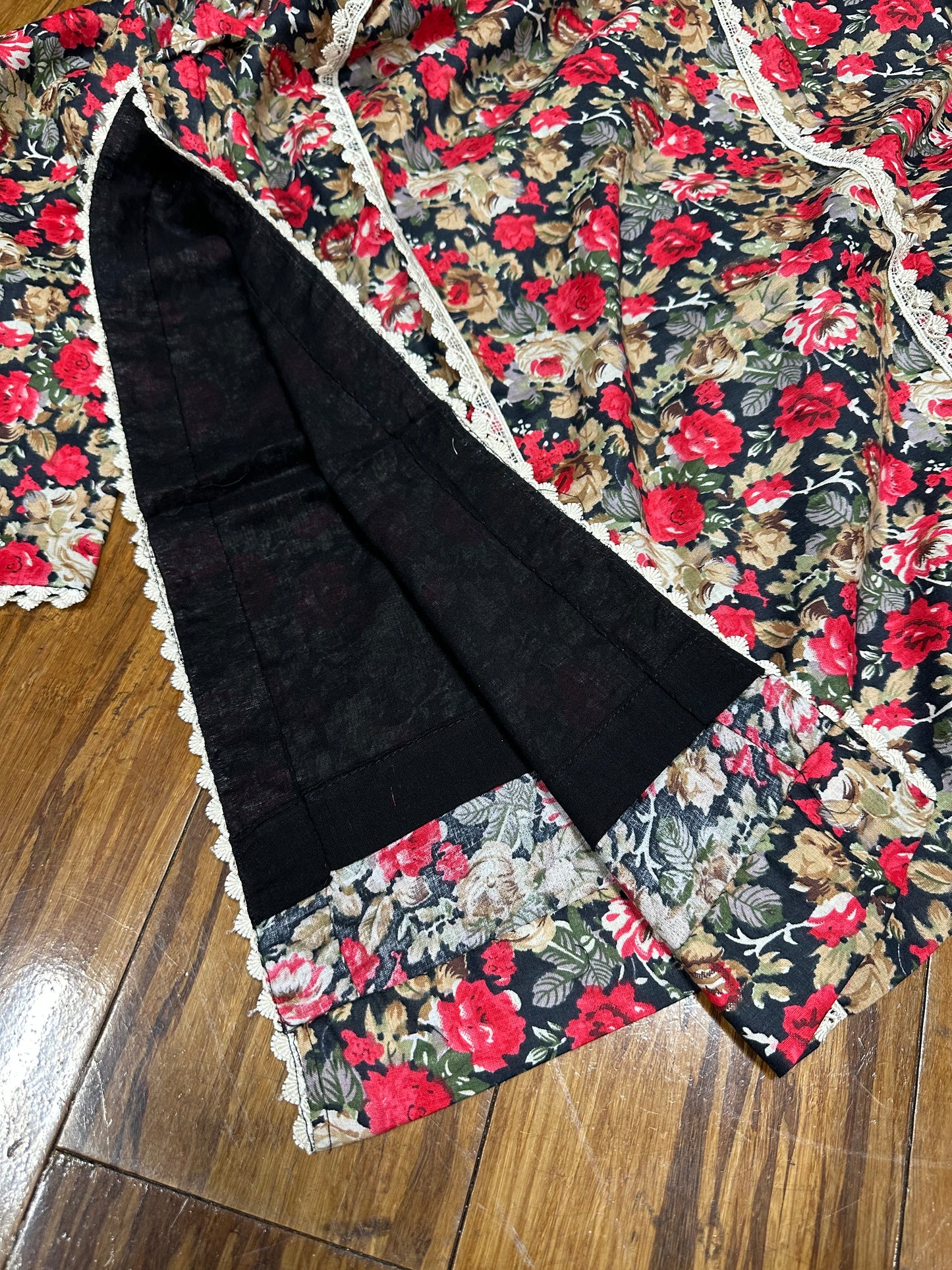 Latest Trend Printed Allover Salwar Suit 38/40 D7