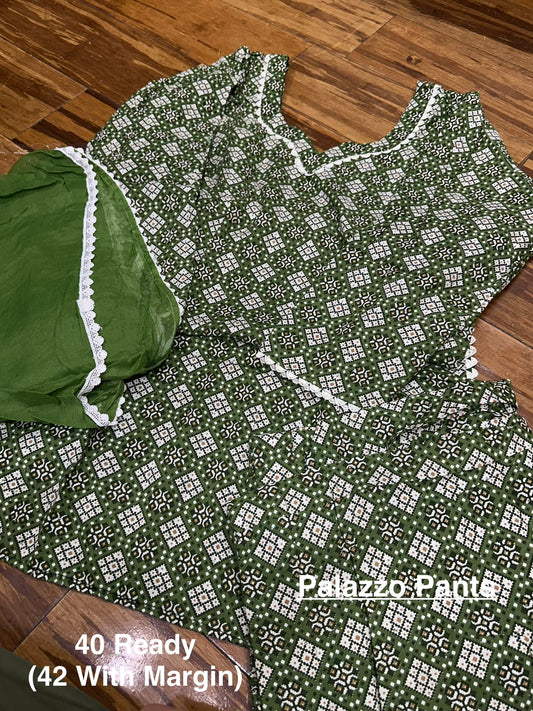Boutique Designed Palazzo Pants Suit image 3