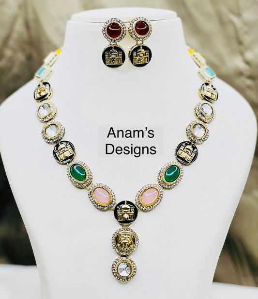 Luxurious Sabyasachi Inspired Set (Simer) image 3