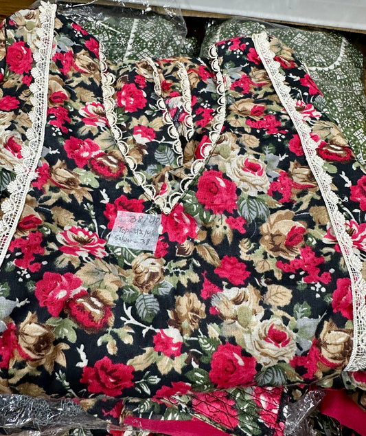 Beautiful Allover Printed Salwar Suit D9 image 3