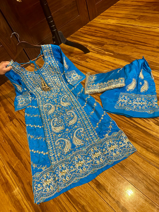 Heavy Hand Embroidered Beautiful image 3