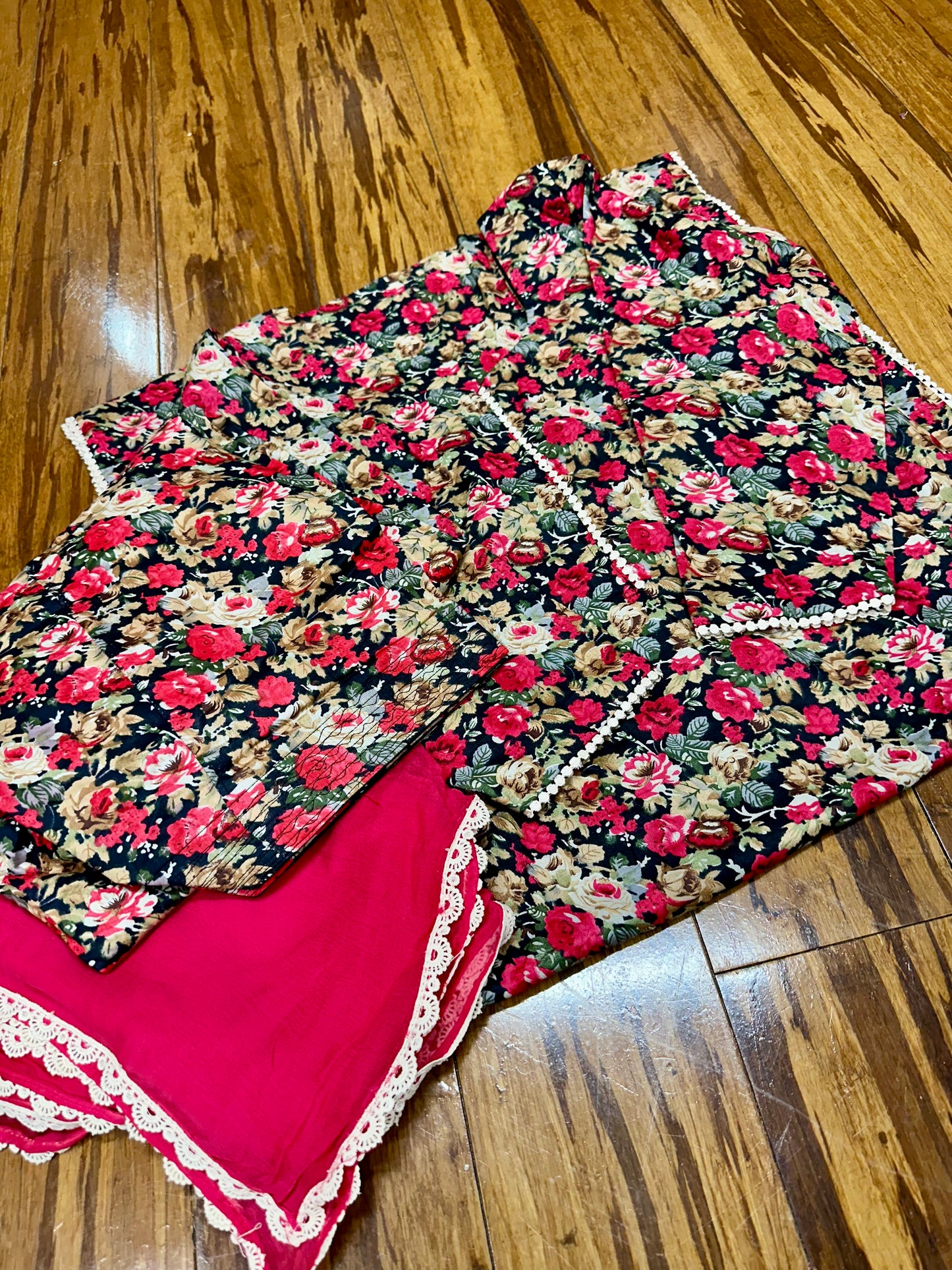 Printed Allover Salwar Suit 40/42 D3