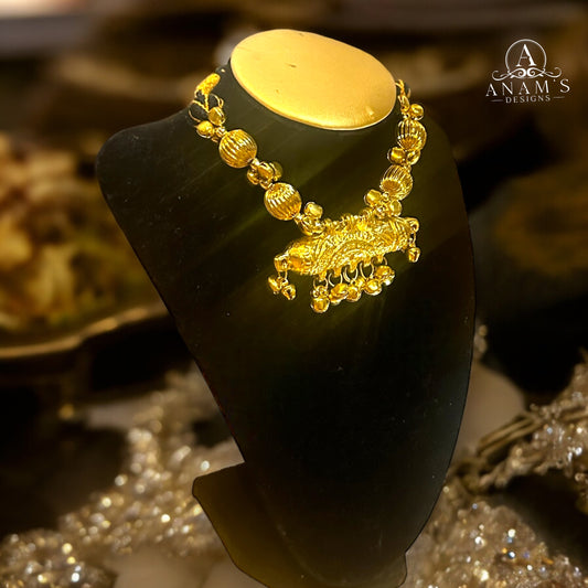 Jugni/Kaintha Punjabi Folk Cultural Pendant Necklace