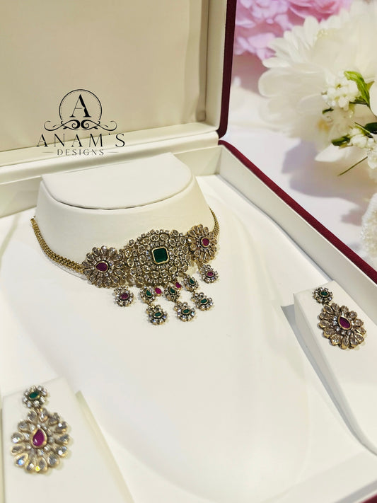 Best Quality Polki Kundan Fancy Set image 3