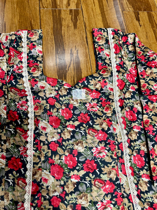 Trending Printed Cambric Cotton Salwar Suit D8 image 3
