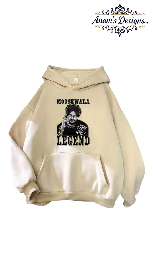 Sidhu Moosewala Unisex Warm Hoodie (Single pc)