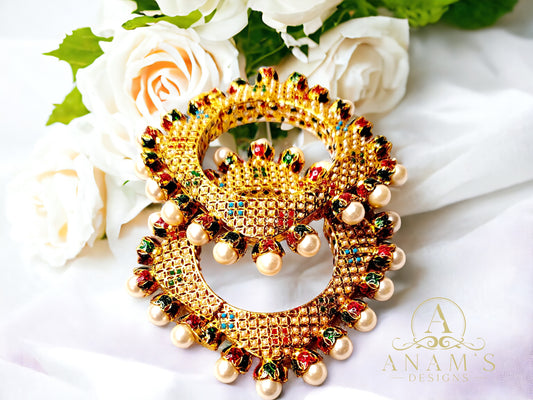 Adjustable Rajwadi/Jaipuri Royal Jadau Kade