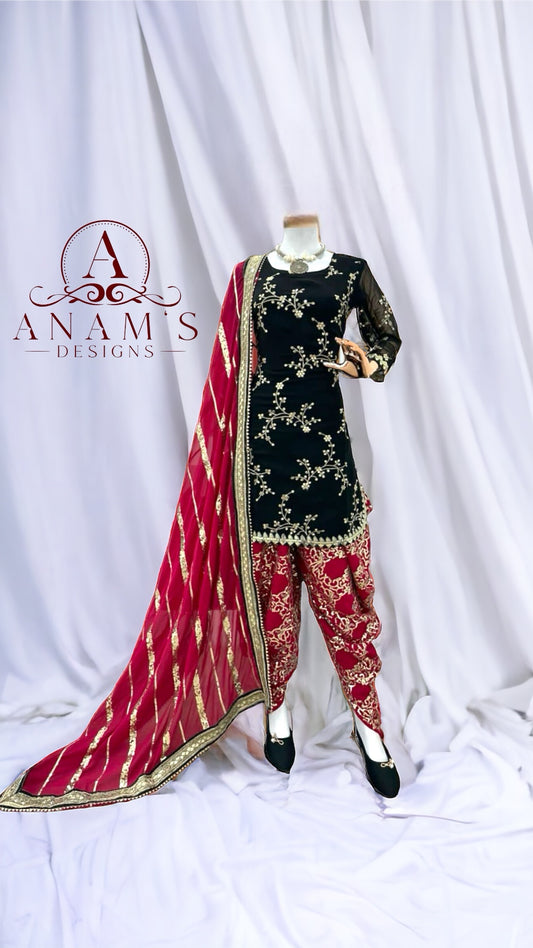 Stylish Dhoti Salwar Suit image 3