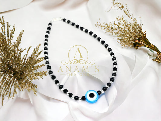 Turkish Evil Eye Protection Anklet (Single)