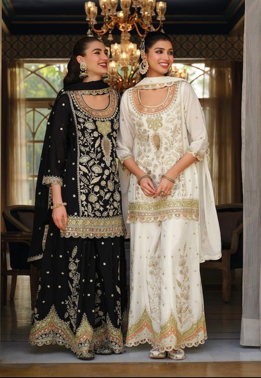 Stylish Designer Sharara Suit (42/44)