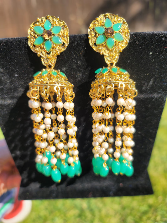 Long Drop Earrings image 3