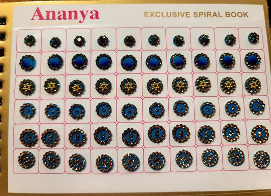 3D Kumkum Bindi Book 600 Count