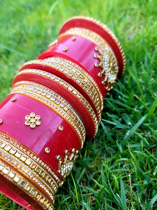 Designer Rajasthani Bridal Chuda image 3