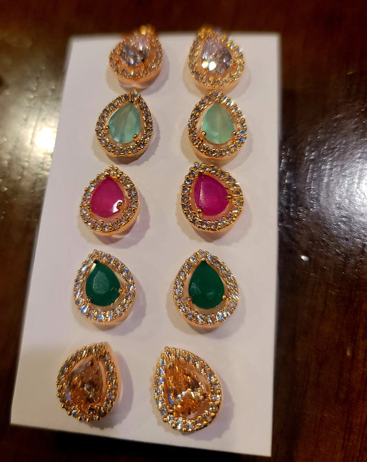 High Quality Gold Plated AD Studs image 3