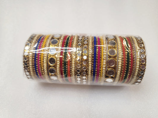 Designer Multi Bangles Set