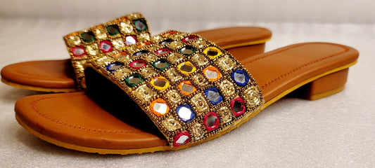 Stylish Women Sandals With Best Quality Work image 3