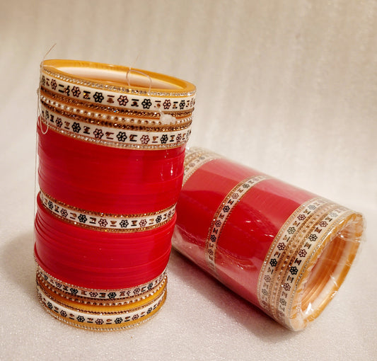 Punjabi Bridal Chuda Bangles (2.8) image 3