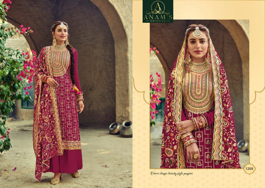 Designer Sharara Suit With Heavy Work Dupatta