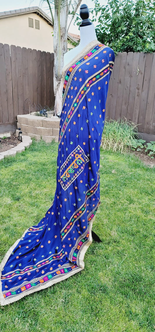 Sardarni Written Fulkari Dupatta Lightweight