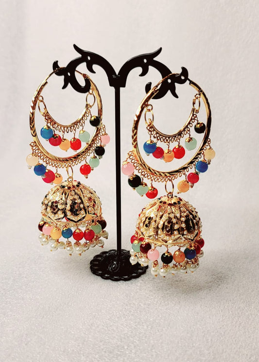 Jadau Bridal Bali Tikka Set