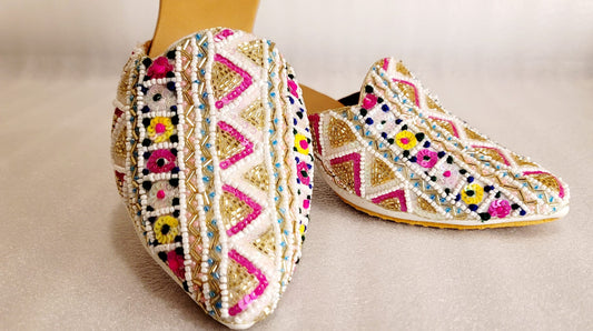 Stylish Mules With Block Heels (To Order, Please Contact) image 3