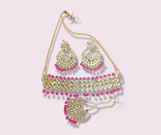 Kundan Stone Choker set