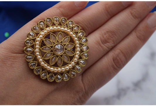 Adjustable Oversized Ring image 3