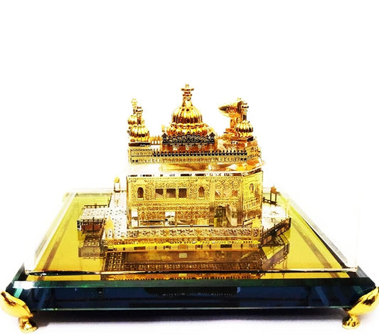24K Gold-Plated Golden Temple Structure (Rectangle) image 3