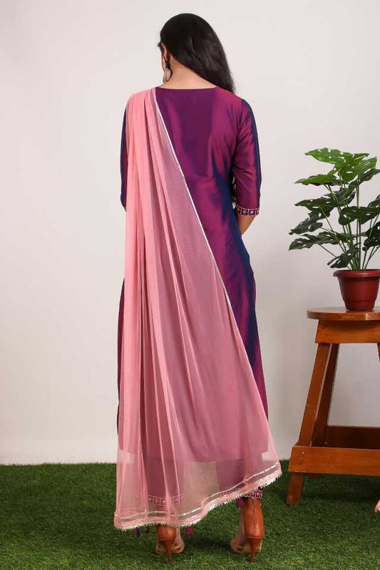 Women Kurta and Palazzo Set image 3