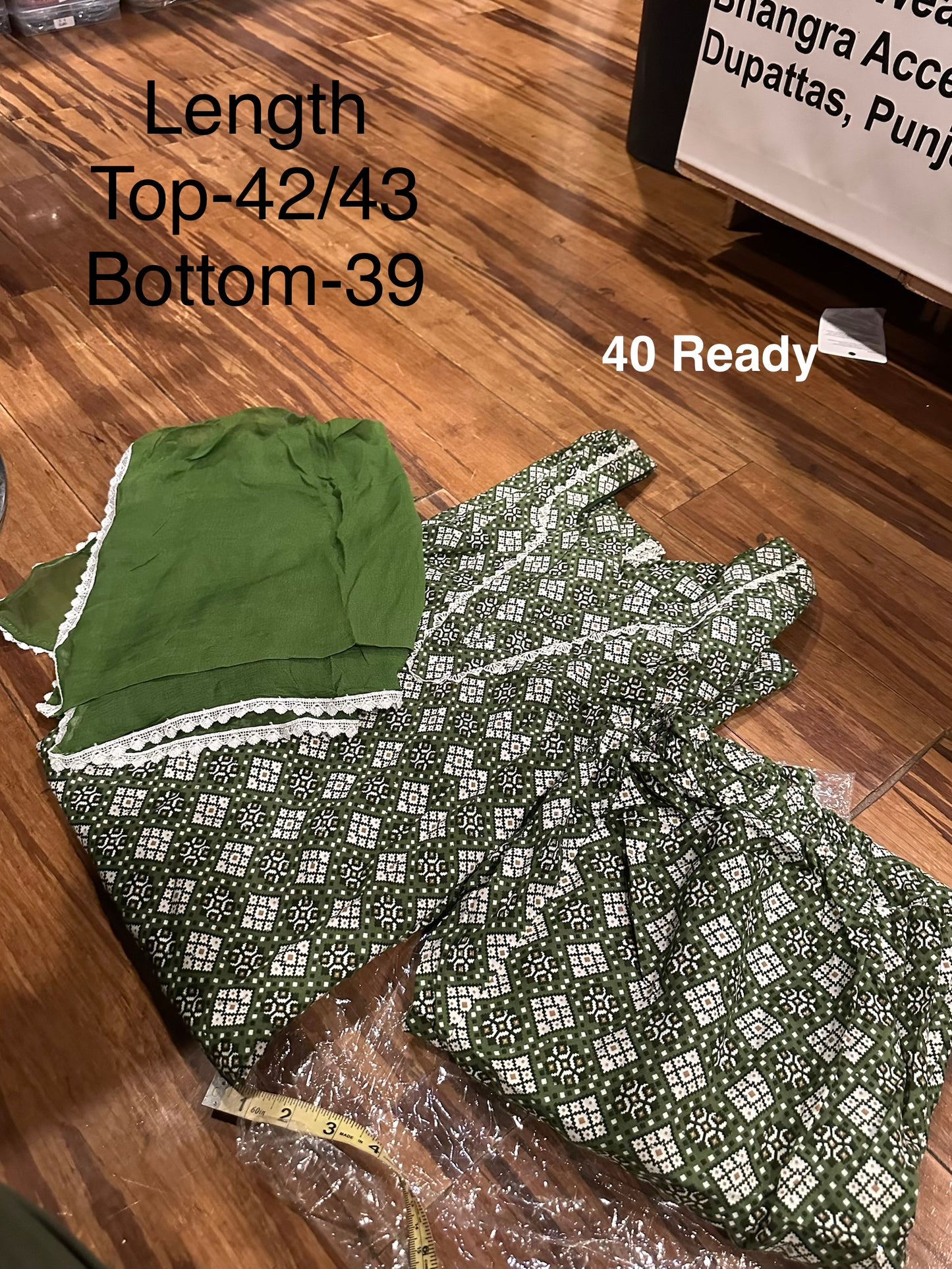 Boutique Designed Palazzo Pants Suit