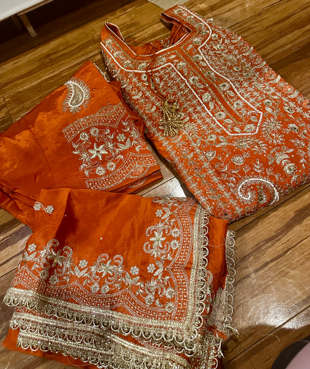 Heavy Hand Embroidered Beautiful