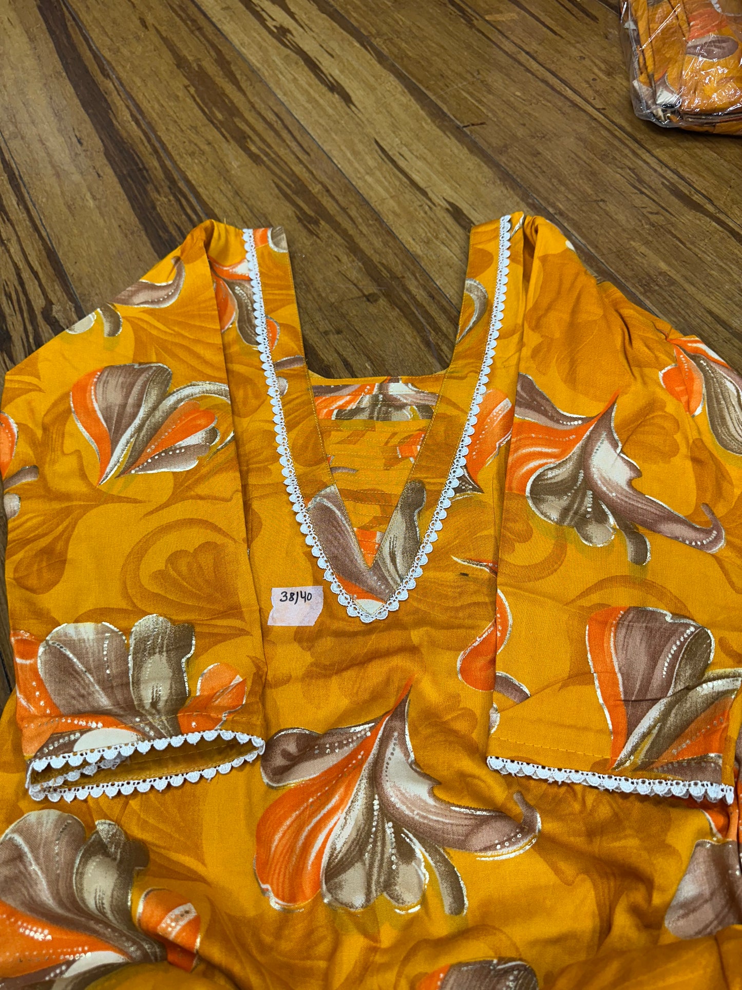 Trending Printed Allover Suit With Pure Chiffon Dupatta (Designs 1-8)