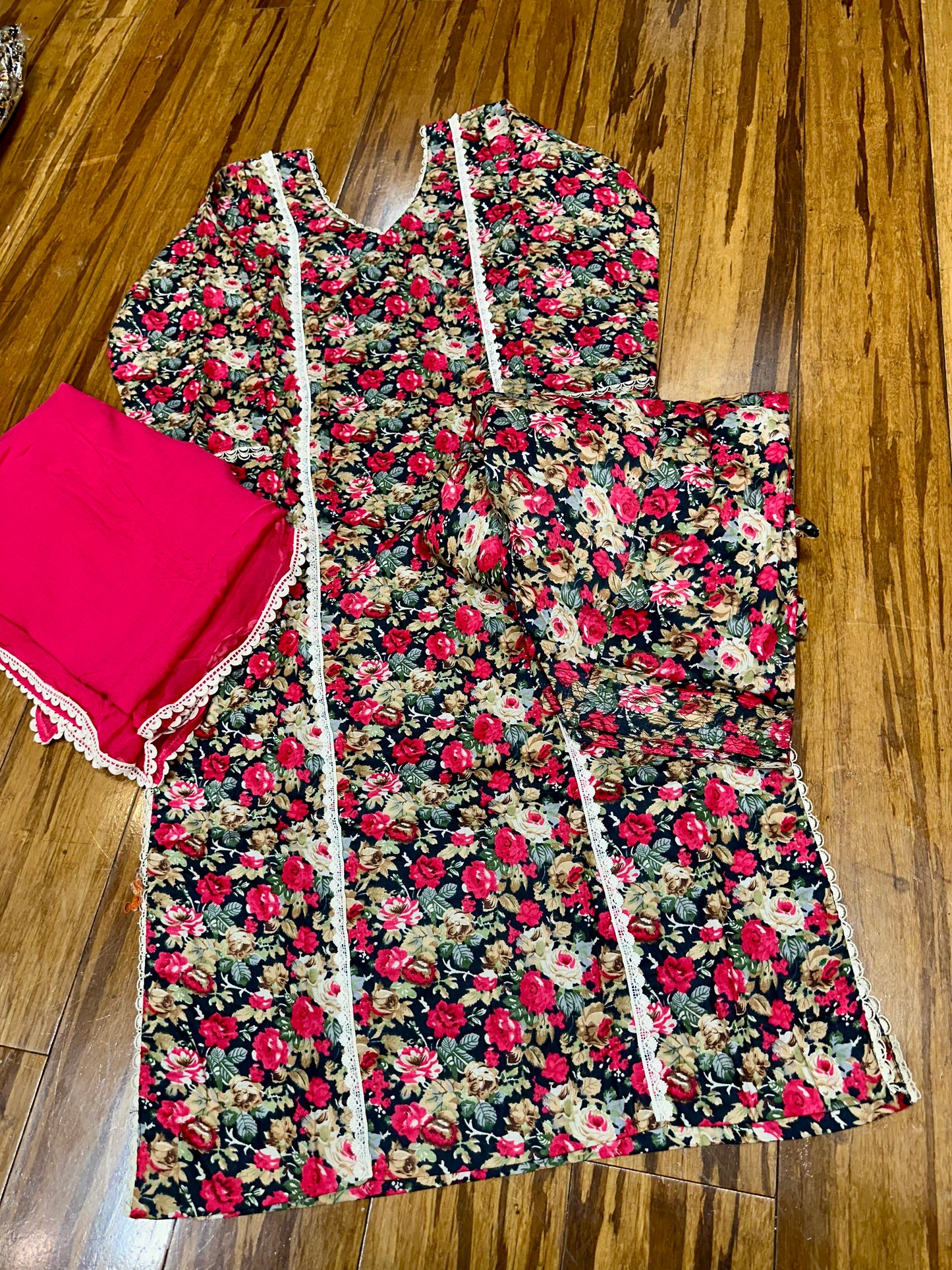 Beautiful Allover Printed Salwar Suit D9