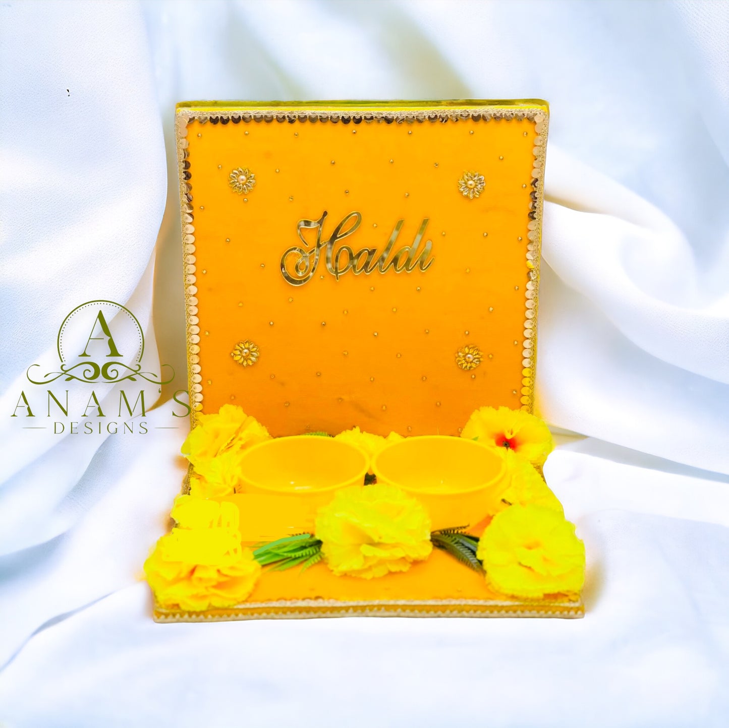 Haldi/Batna Ceremony Plater Set