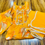 Trending Printed Allover Suit With Pure Chiffon Dupatta (Designs 1-8)