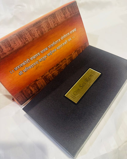 24K Gold-Plated Photo Frame