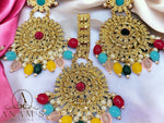 Stylish Earrings & Tikka Set