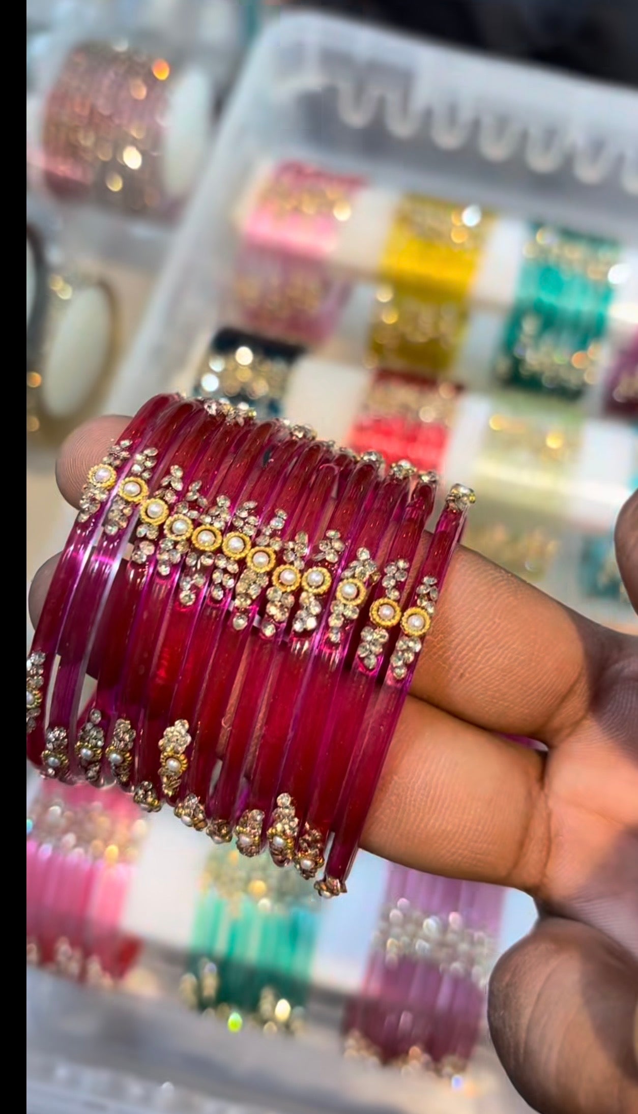 Trending Glass Bangles