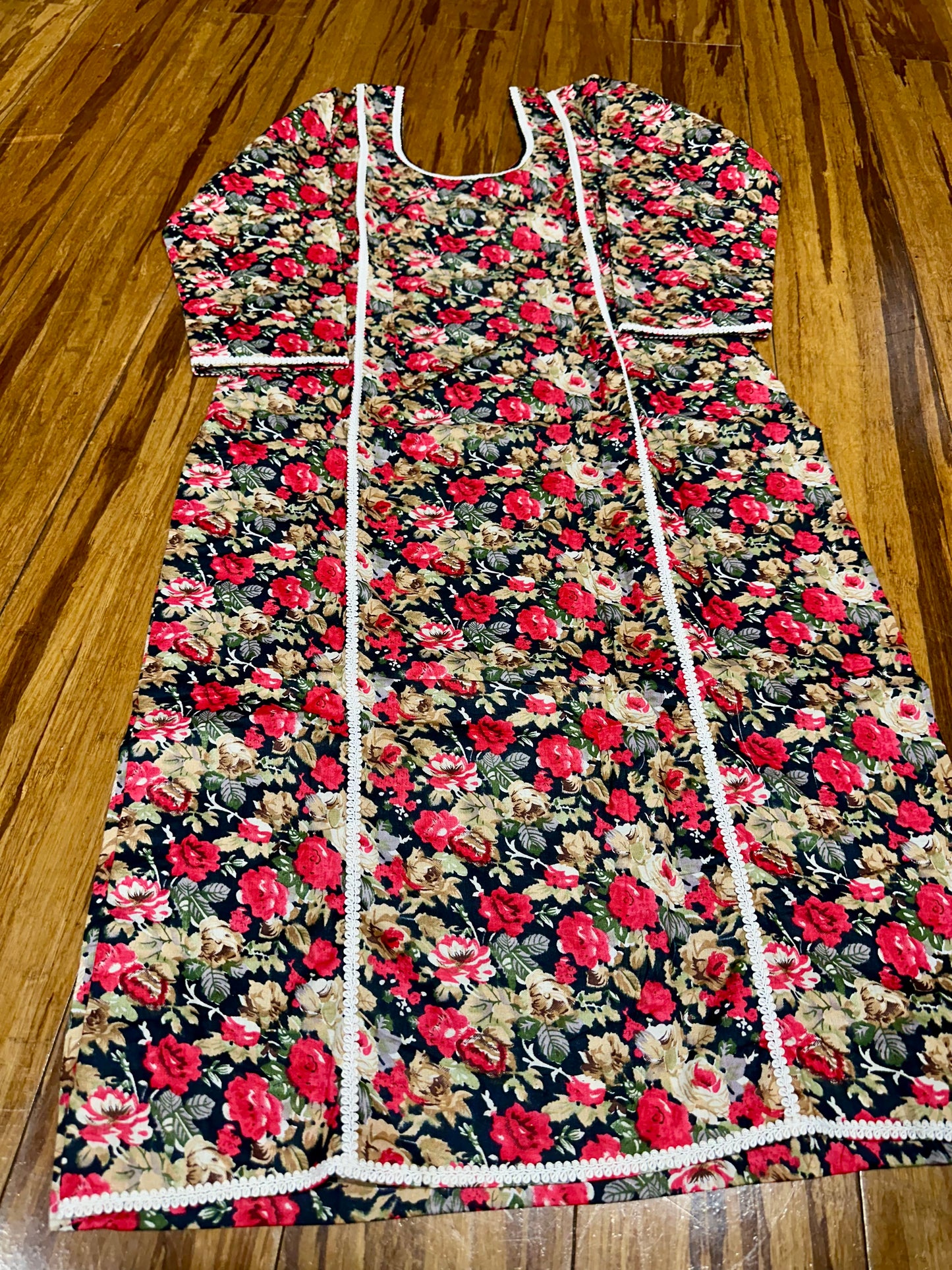 Allover Boutique Cambric Cotton Salwar Suit (36/38 Ready)D16