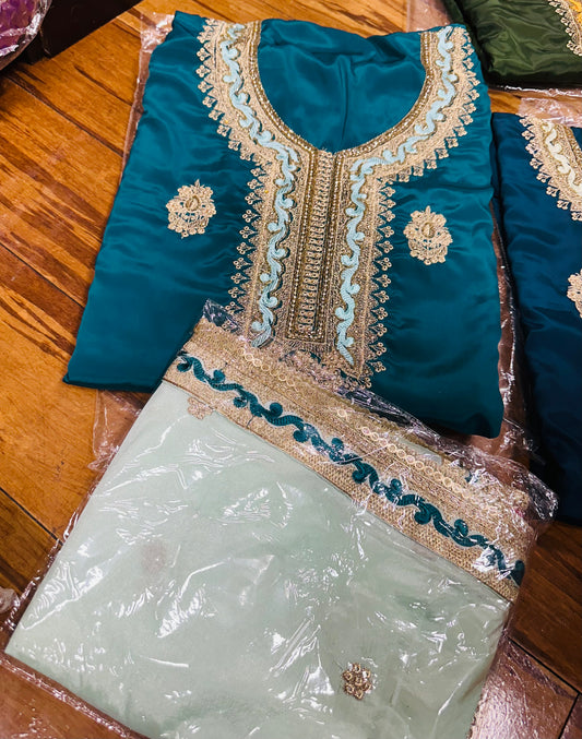 Pure Crepe Unstitched Suit image 3