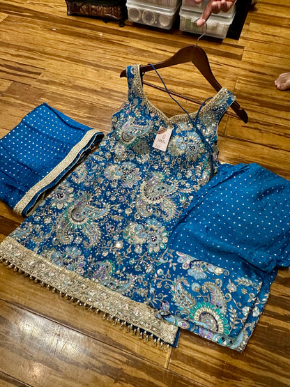 Designer Pakistani Farshi Salwar Suit