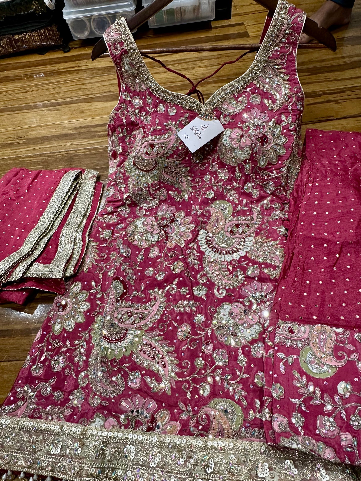 Designer Pakistani Farshi Salwar Suit