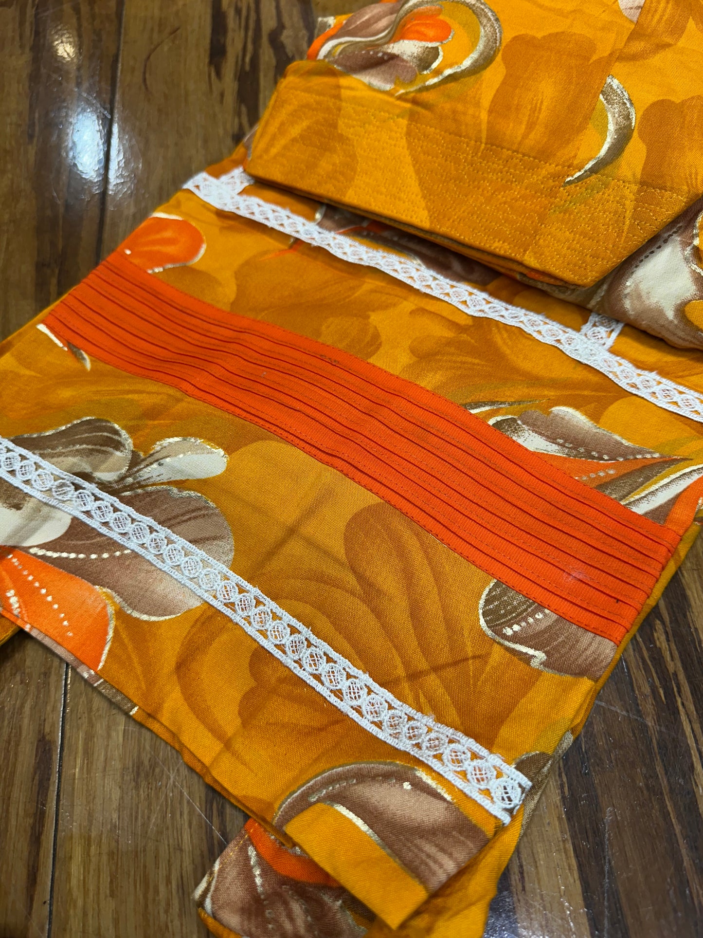 Trending Printed Allover Suit With Pure Chiffon Dupatta (Designs 1-8)