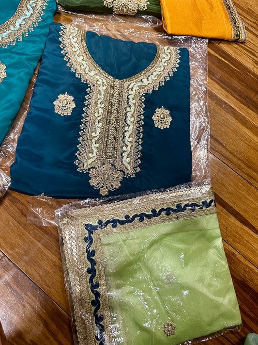 Pure Crepe Unstitched Suit