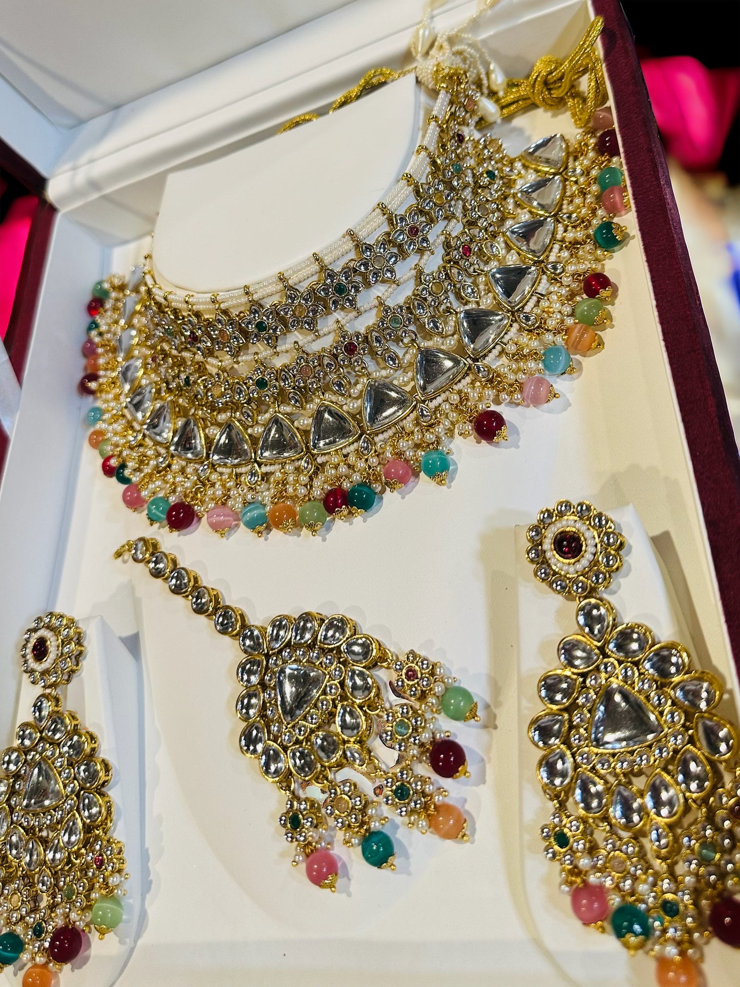 Extremely Beautiful High-Quality Kundan Bridal Set