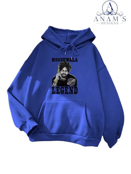 Sidhu Moosewala Unisex Warm Hoodie (Single pc)
