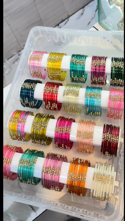 Trending Glass Bangles