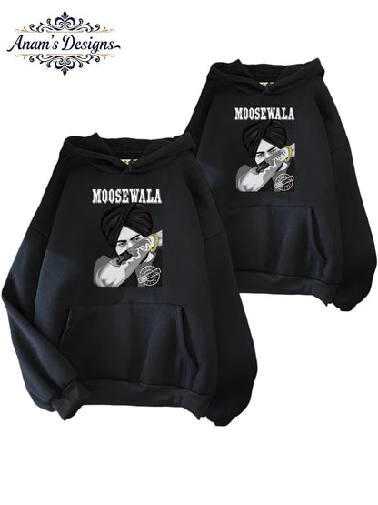 Sidhu Moosewala Unisex Warm Hoodie (Single pc)