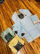 Trending Hand Embroidered Shimmer Fabric Suit